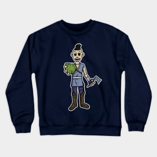 sokka avatar the last airbender cactus Crewneck Sweatshirt